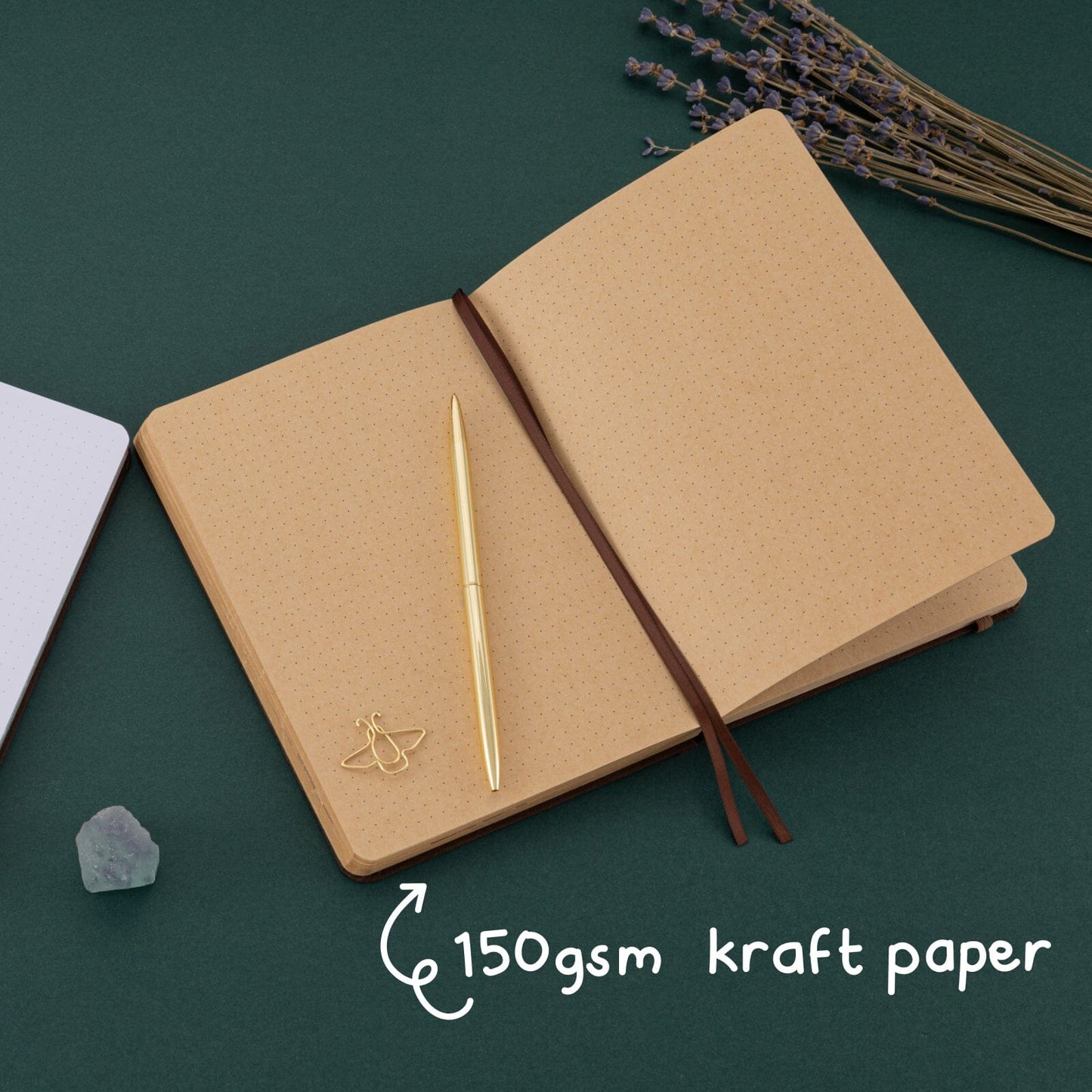 Tsuki ‘Honey Bee’ Kraft Paper Limited Edition Bullet Journal ☾