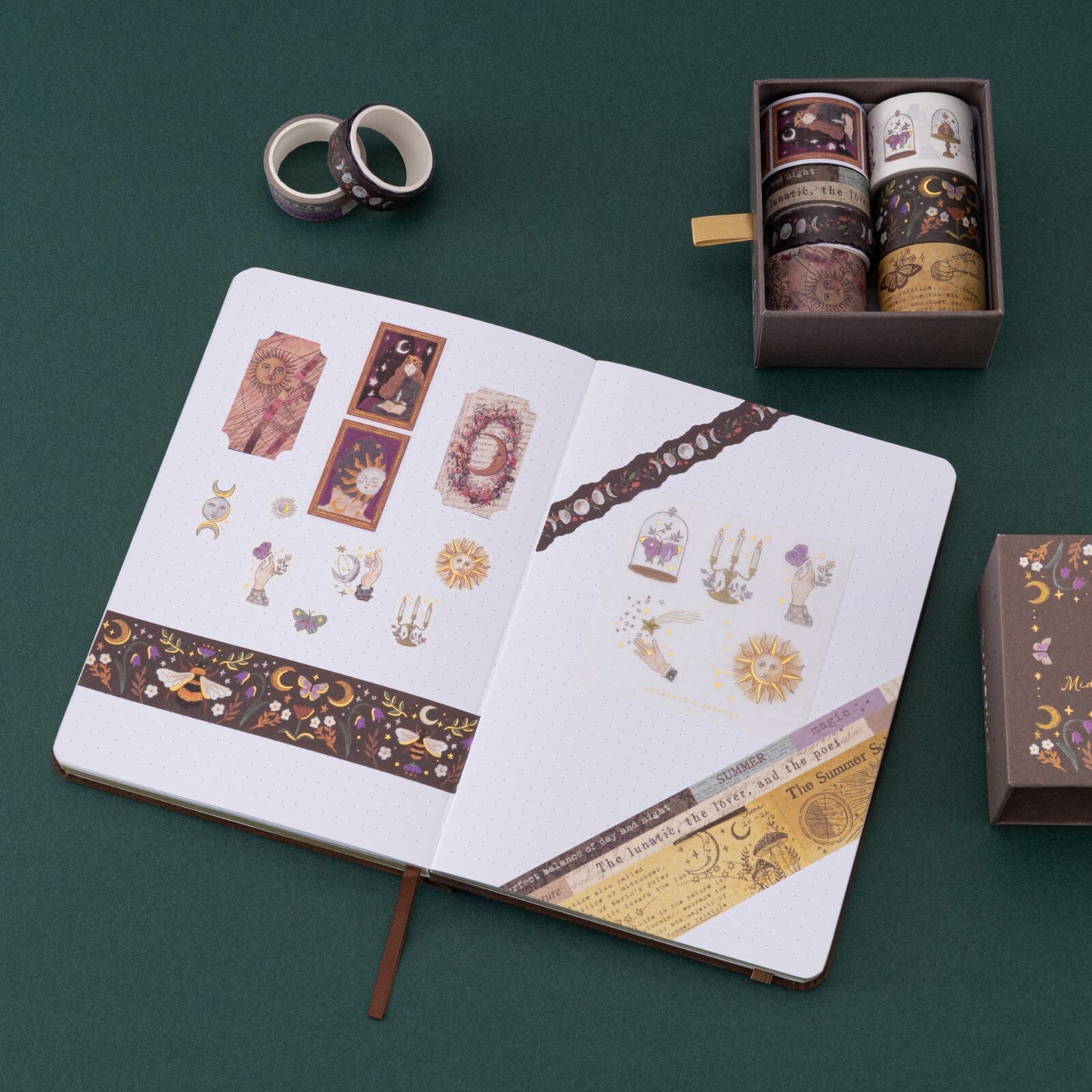 Tsuki ‘Midsummer Night’s Dream’ Washi Tape Set ☾