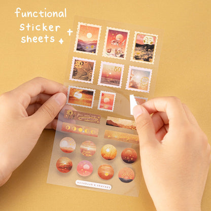 Tsuki ‘Sunlit Mystery’ Sticker Set ☾