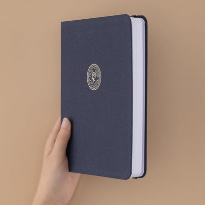 Tsuki ‘Vintage Rose’ Antique Blue Limited Edition Bullet Journal ☾