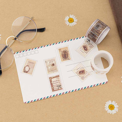 Tsuki ‘Light Academia’ Washi Tape Set ☾