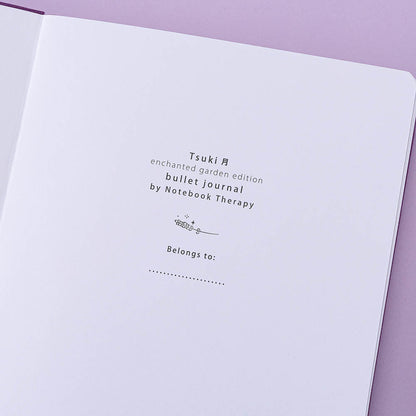 Tsuki ‘Enchanted Garden’ Limited Edition Bullet Journal ☾