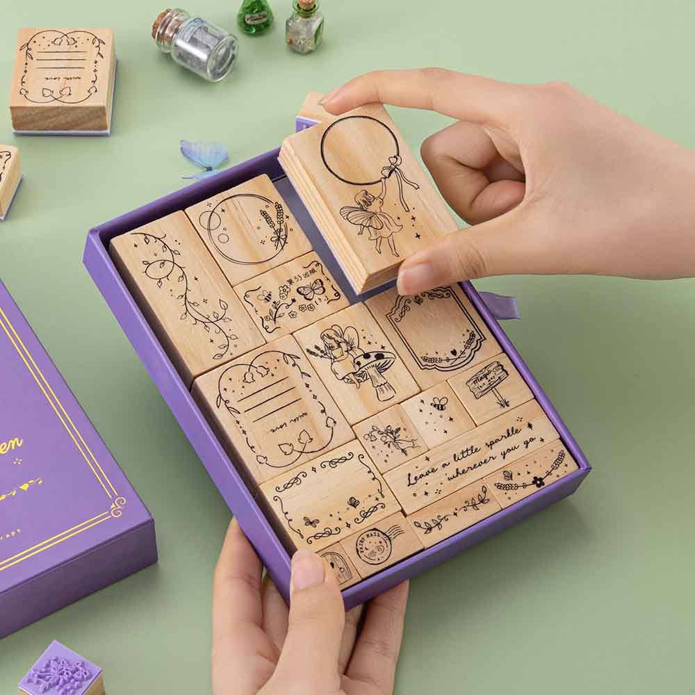 Tsuki ‘Enchanted Garden’ Bullet Journal Stamp Set ☾