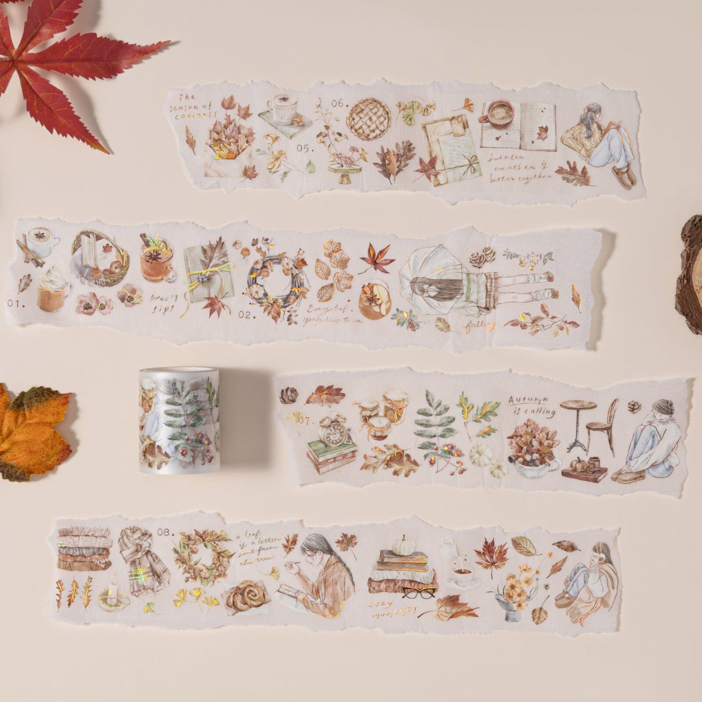 Hinoki - ‘Into the Enchantment’ PET Decorative Tape