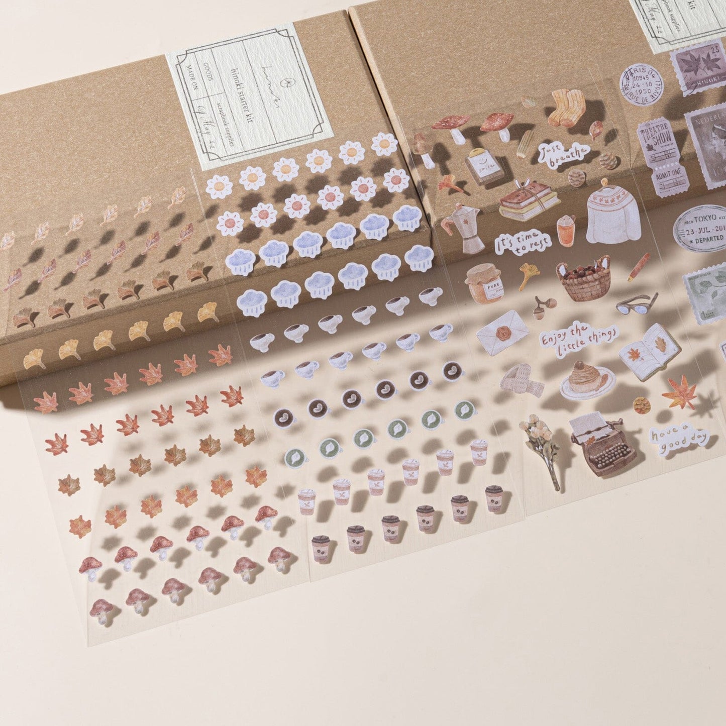 Hinoki - ‘Into the Fall’ Mixed Insert + Sticker Set