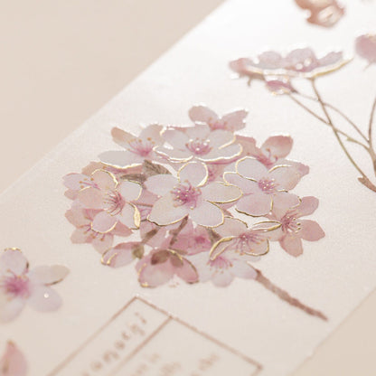 Hinoki - ‘Into the Blossom’ Decorative PET Tape Set