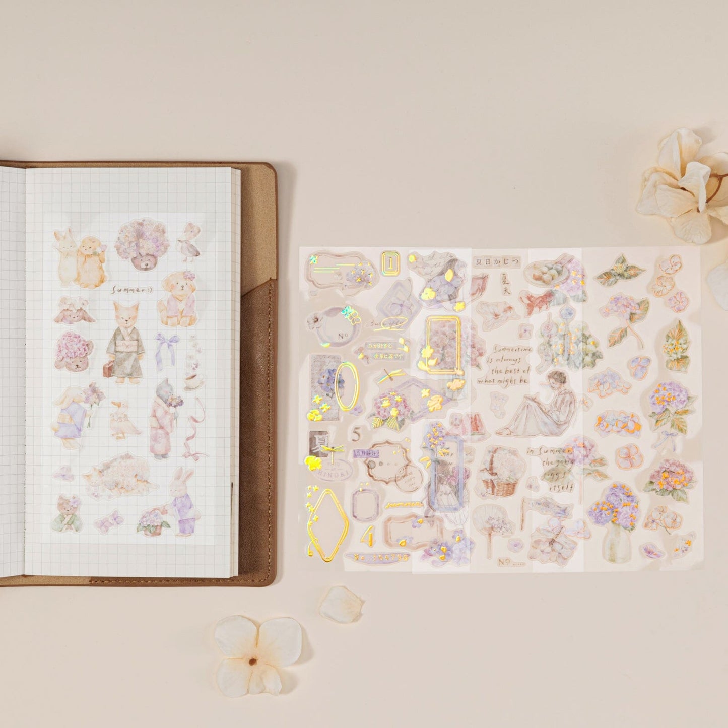 Hinoki - ‘Into the Summer’ Sticker Sheets