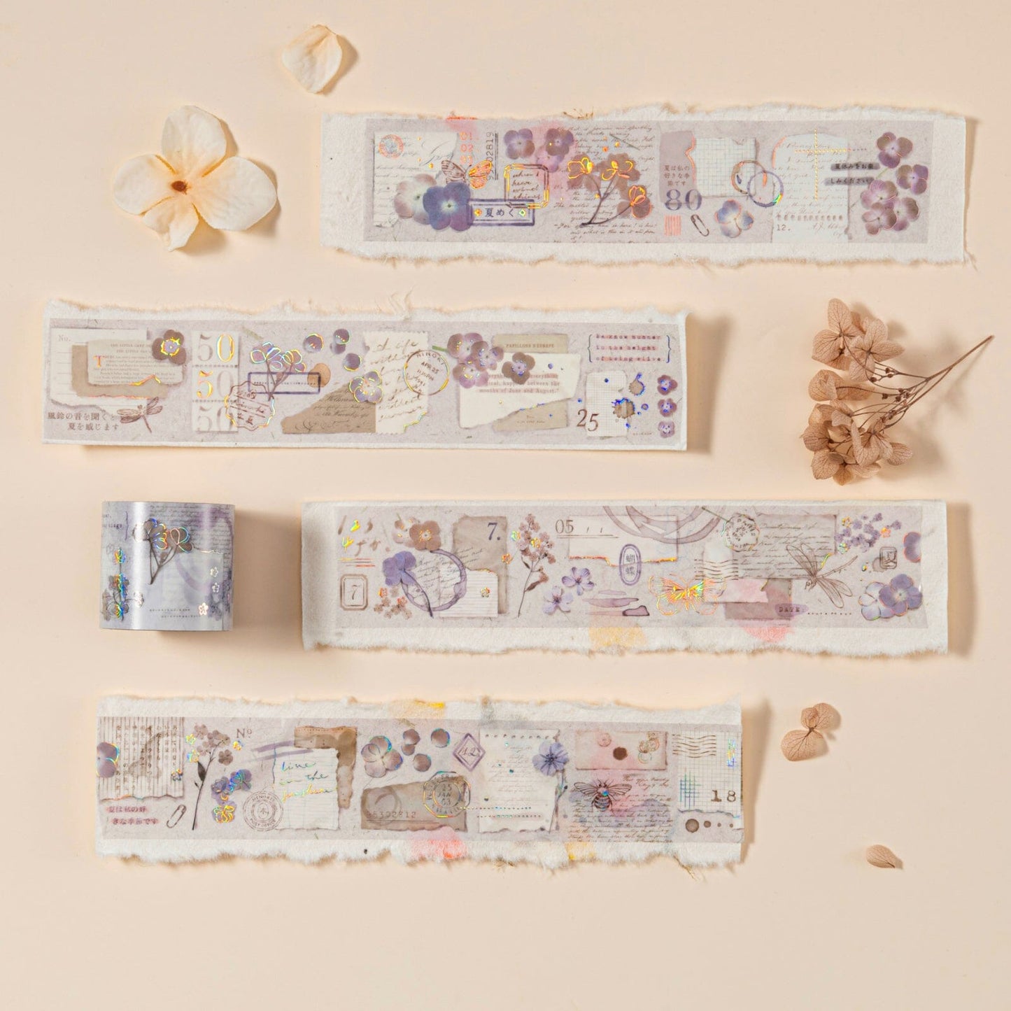 Hinoki - ‘Into the Summer’ PET Decorative Tape Set