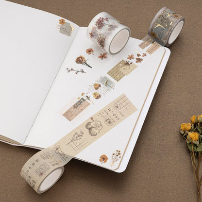 Tsuki ‘Junk Journal’ Washi Tape Set ☾