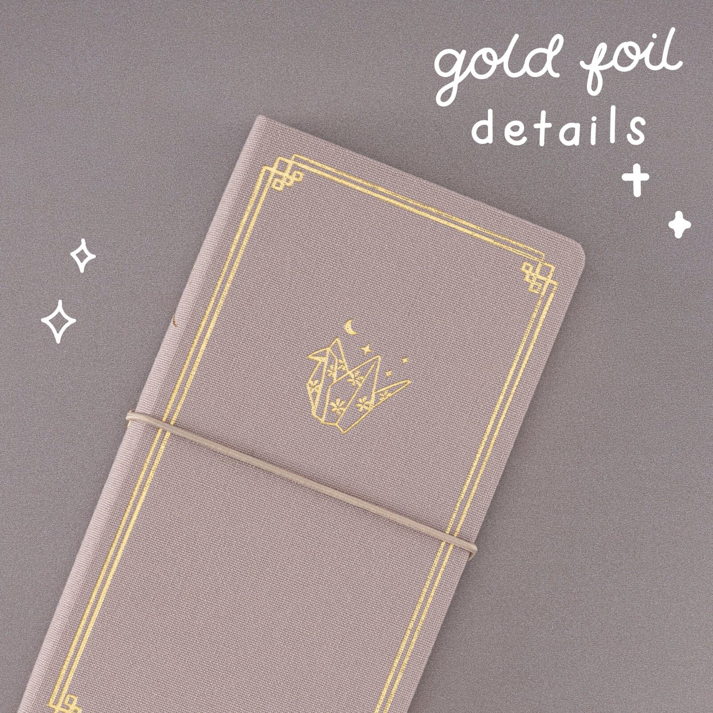 Tsuki ‘Calm Origami’ Travel Notebook ☾