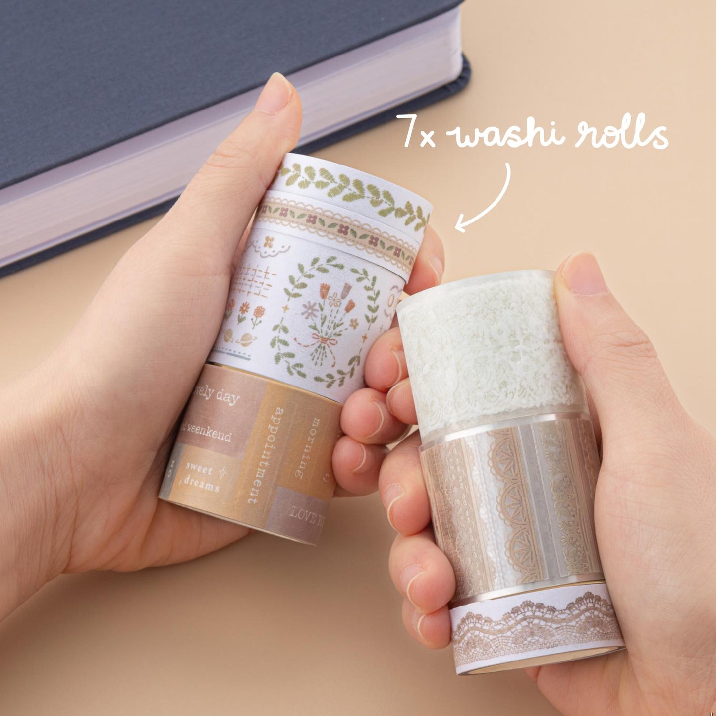 Tsuki ‘Lace Dreams’ Washi Tape Set ☾