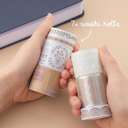 Tsuki ‘Lace Dreams’ Washi Tape Set ☾