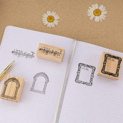 Tsuki ‘Light Academia’ Stamp Set ☾