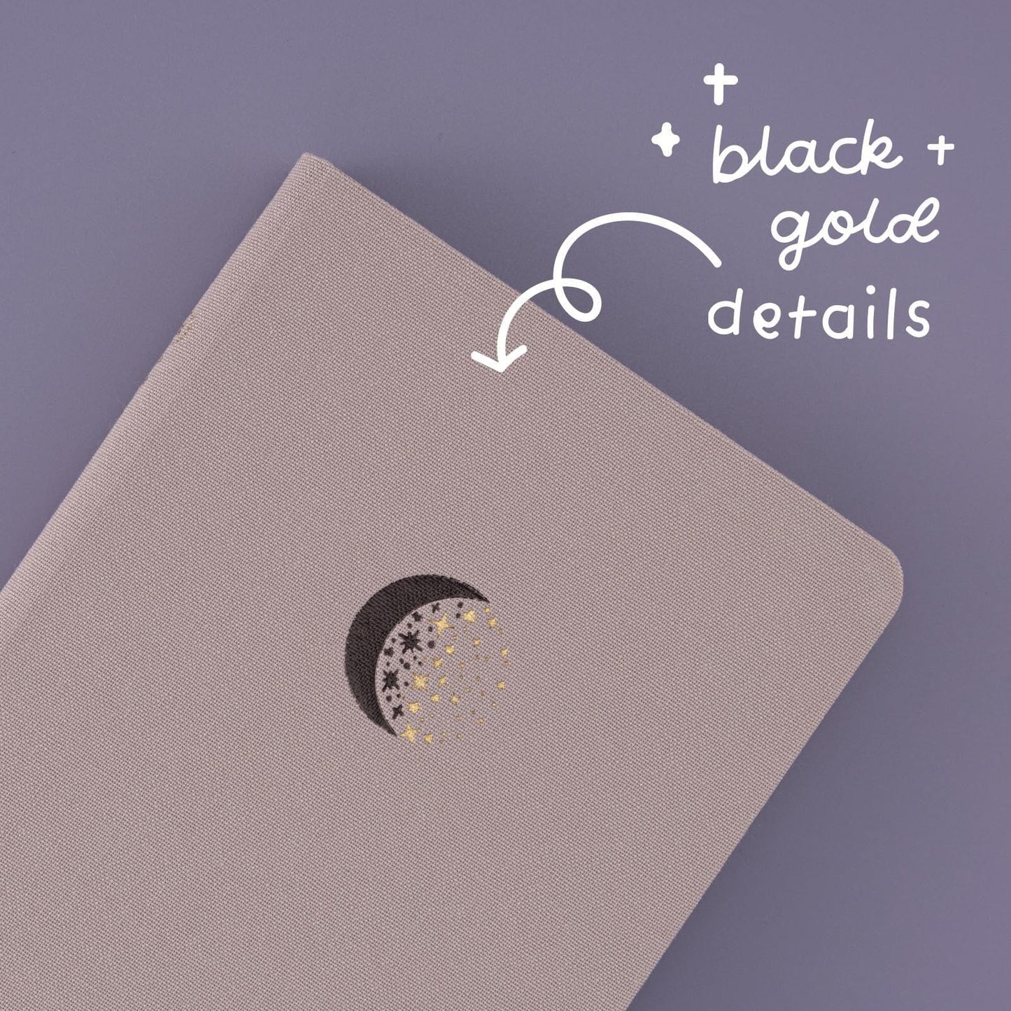 Tsuki ‘Lunar Magic’ Limited Edition Black Page Bullet Journal ☾