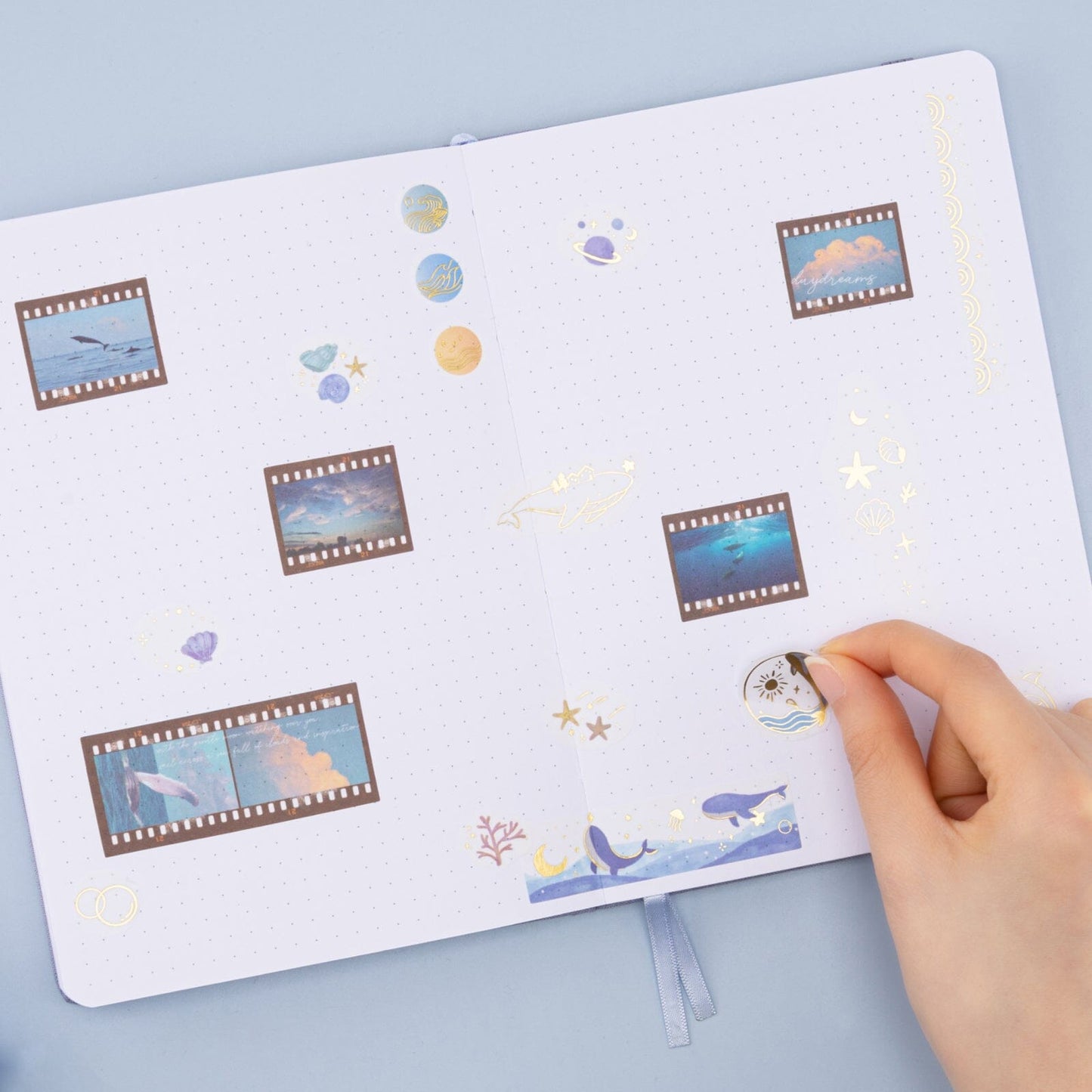 Tsuki ‘Ocean’ Sticker Set ☾