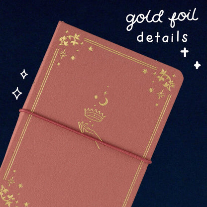 Tsuki ‘Starlit Crown’ A6 Travel Notebook ☾