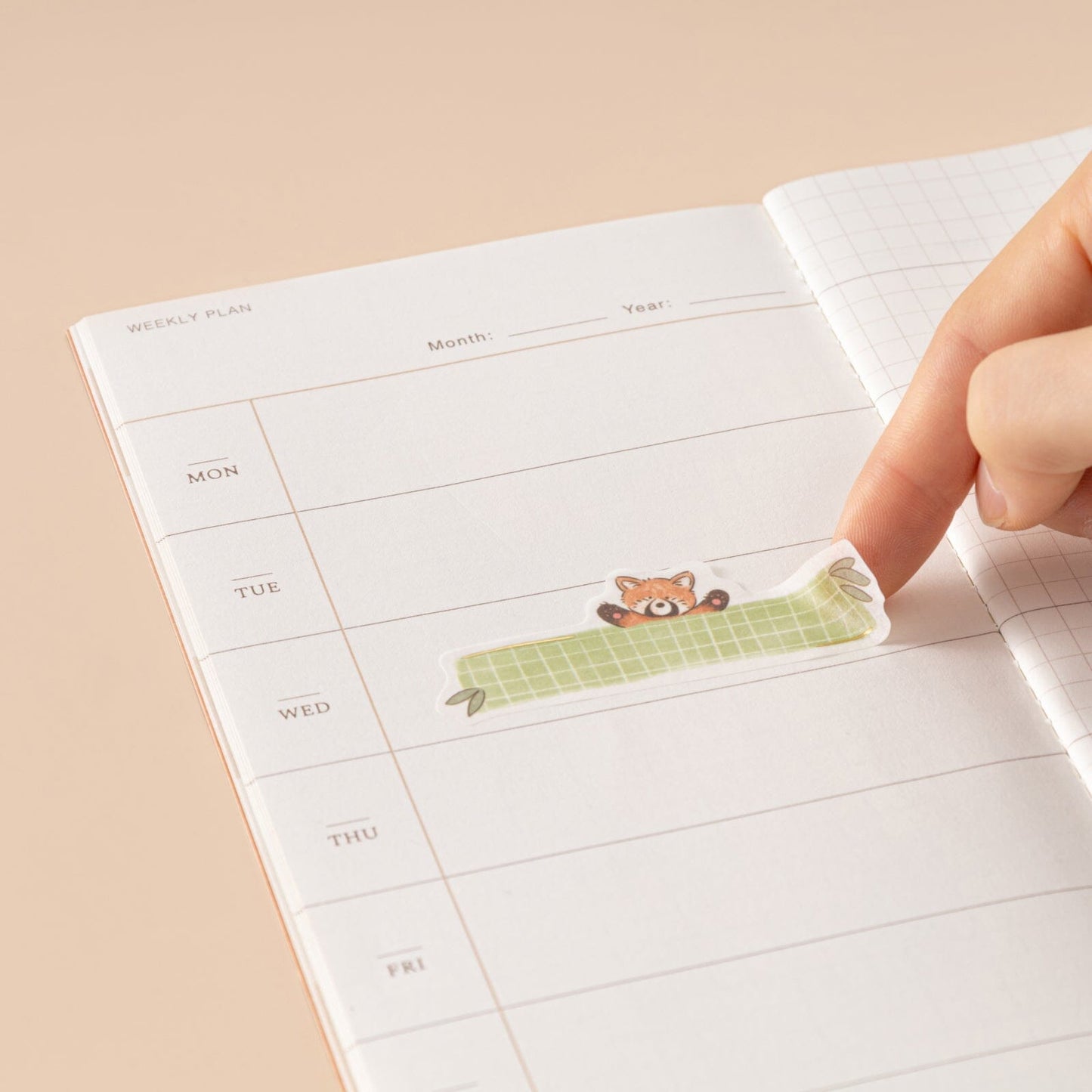 Tsuki ‘Panda Friends’ Sticker Set ☾