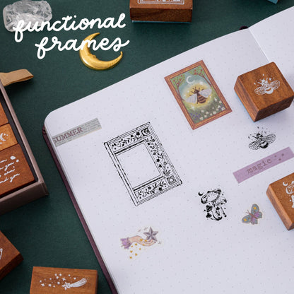 Tsuki ‘Midsummer Night’s Dream’ Bullet Journal Stamp Set ☾