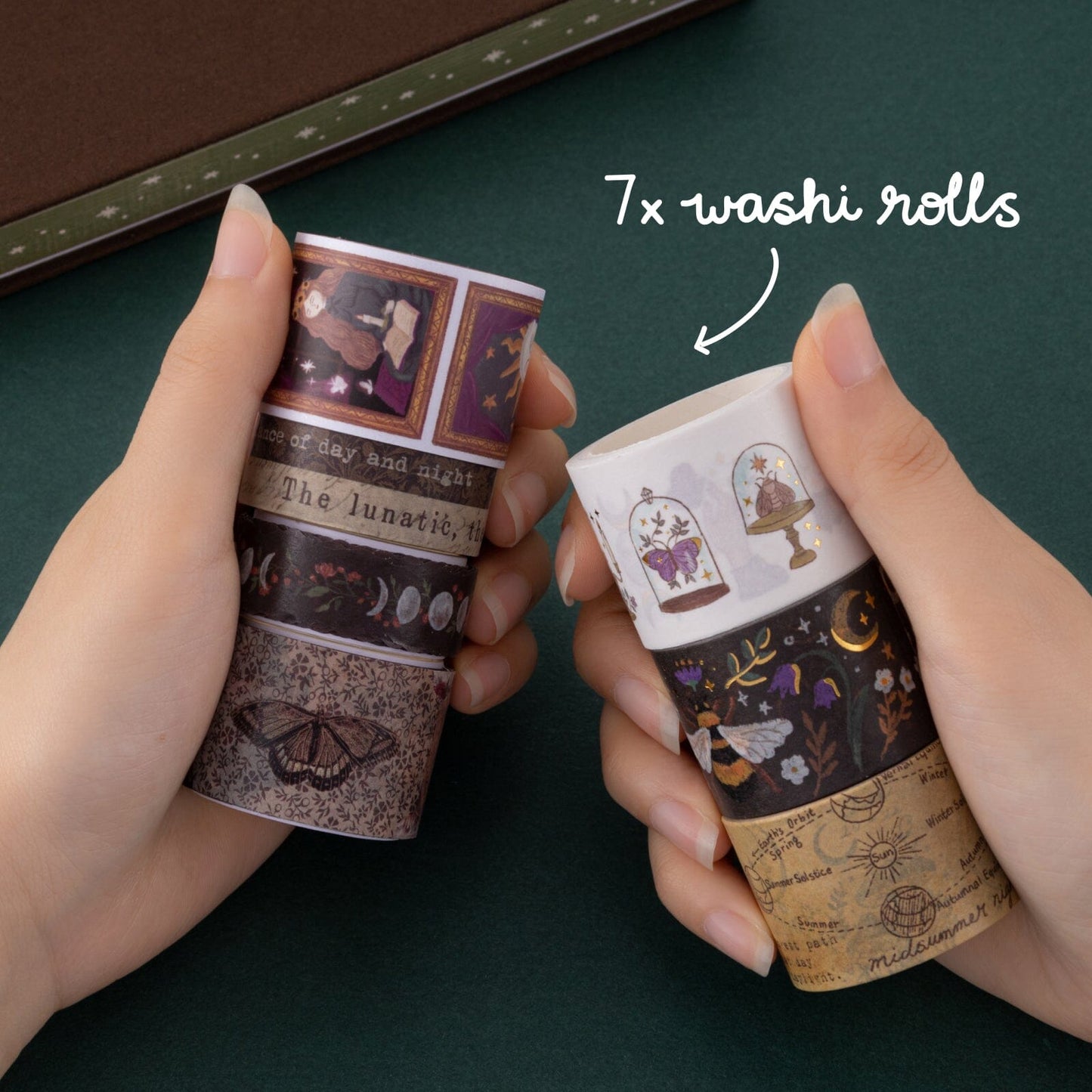 Tsuki ‘Midsummer Night’s Dream’ Washi Tape Set ☾