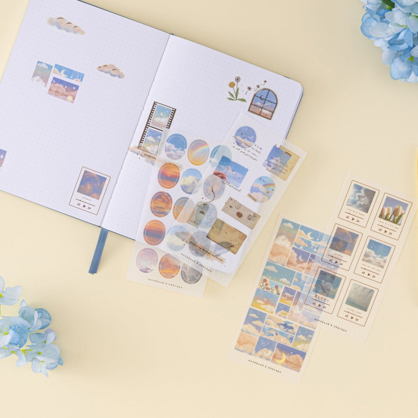 Tsuki ‘Cloud Dreamland’ Sticker Set ☾