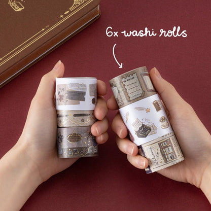 Tsuki ‘Tsuki Studio’ Washi Tape Set ☾