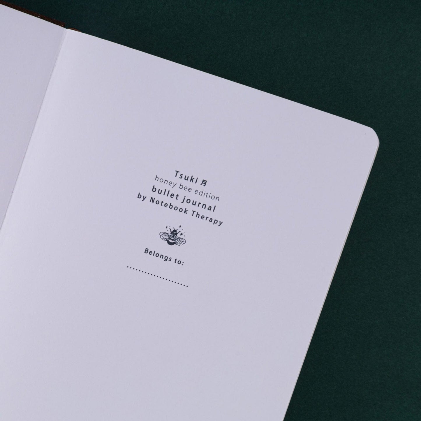 Tsuki ‘Honey Bee’ Limited Edition Luxury Bullet Journal ☾