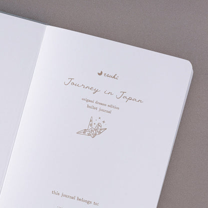 Tsuki ‘Origami Dreams’ Limited Edition Bullet Journal ☾