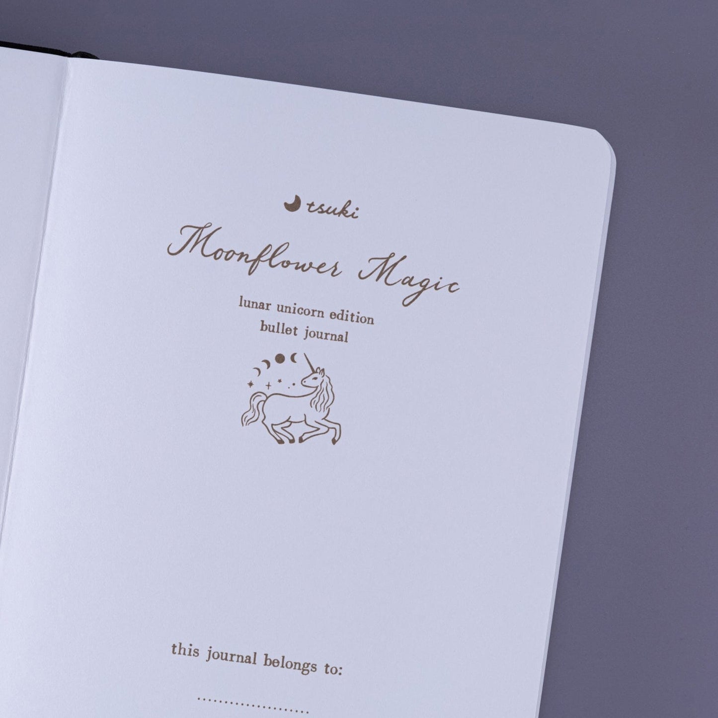 Tsuki ‘Lunar Unicorn’ Limited Edition Bullet Journal ☾