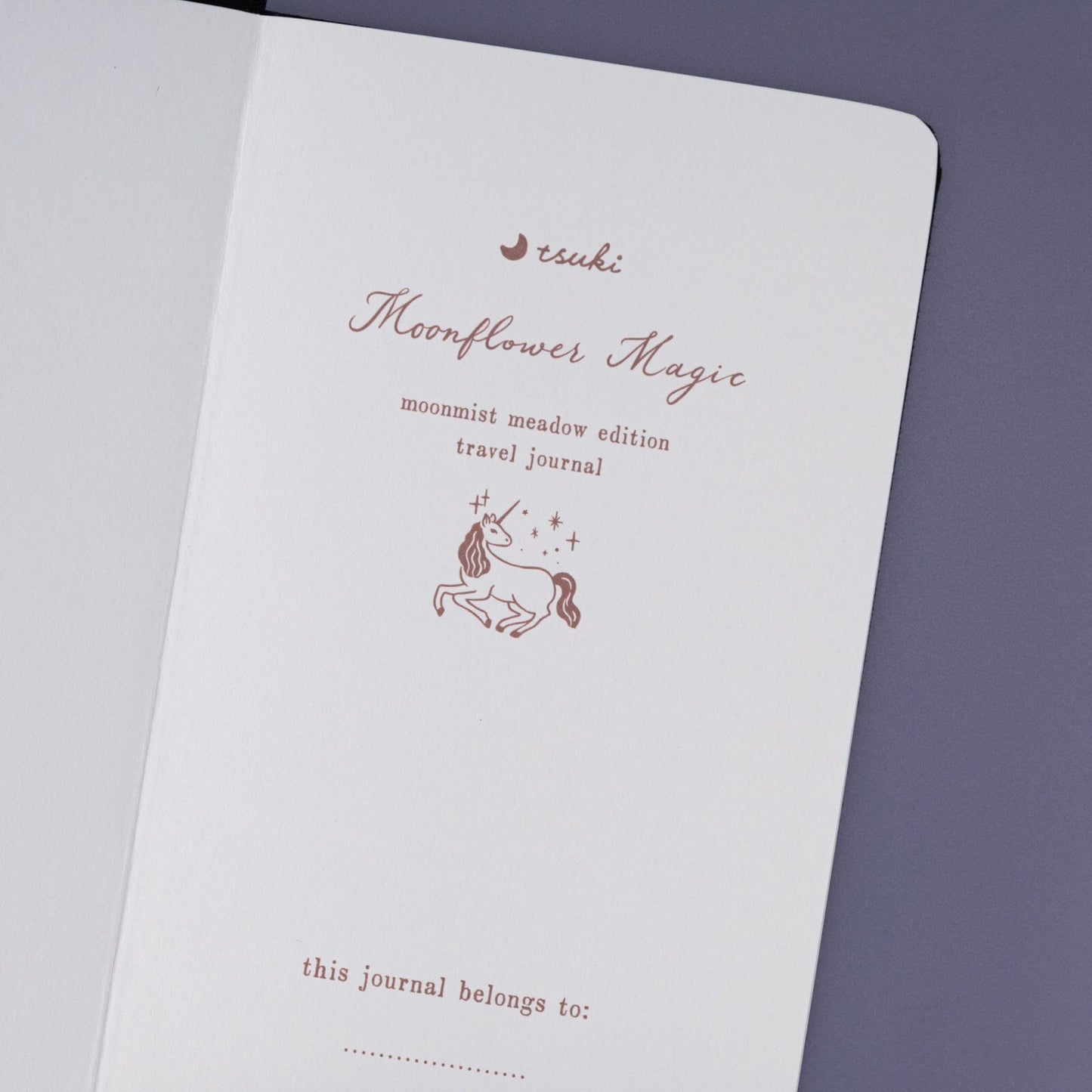 Tsuki ‘Moonmist Meadow’ Limited Edition Travel Notebook ☾