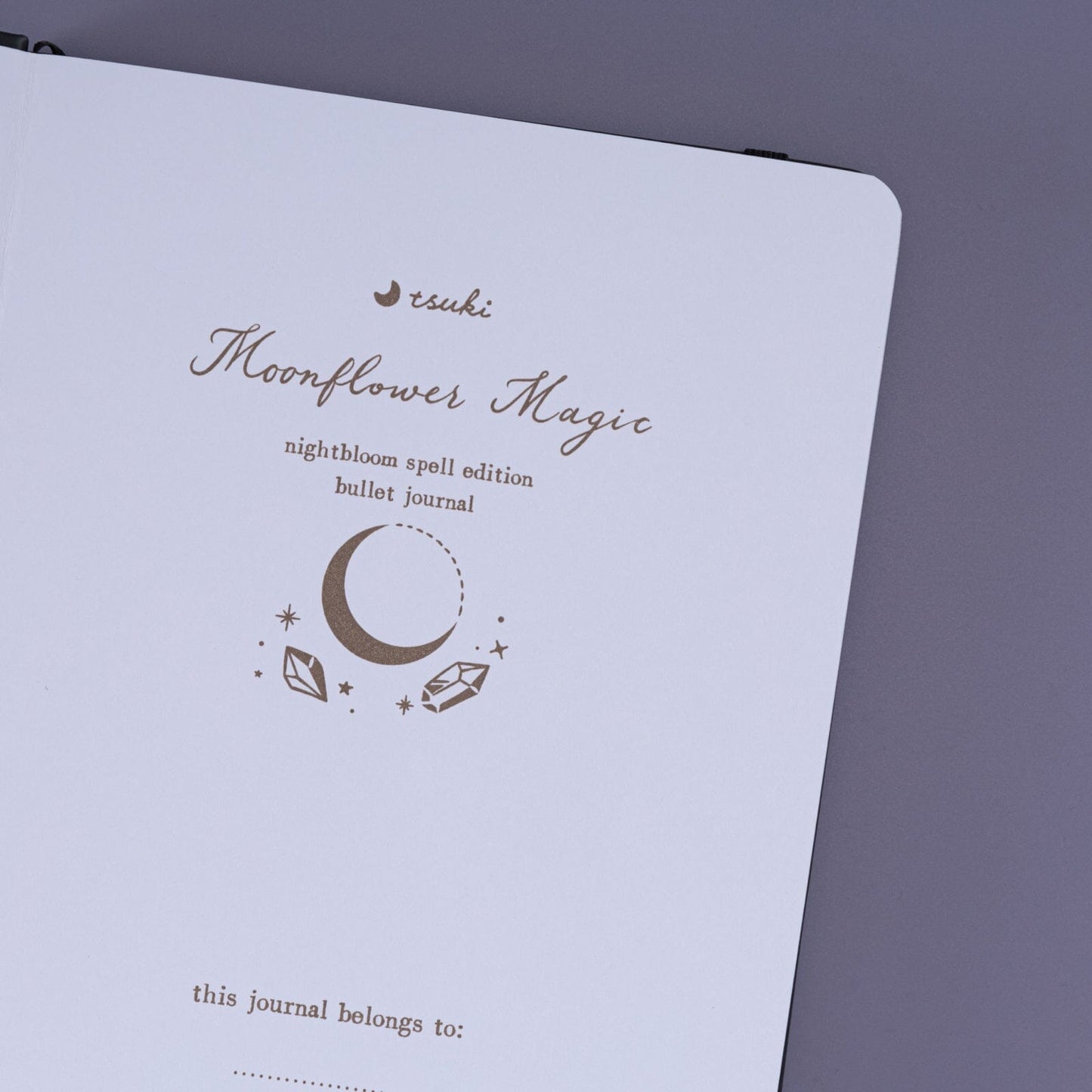 Tsuki ‘Nightbloom Spell’ Limited Edition Bullet Journal ☾