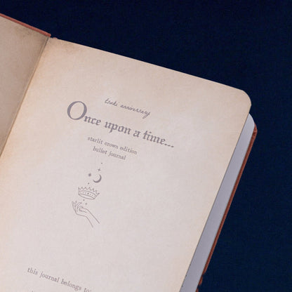 Tsuki ‘Starlit Crown’ A6 Travel Notebook ☾