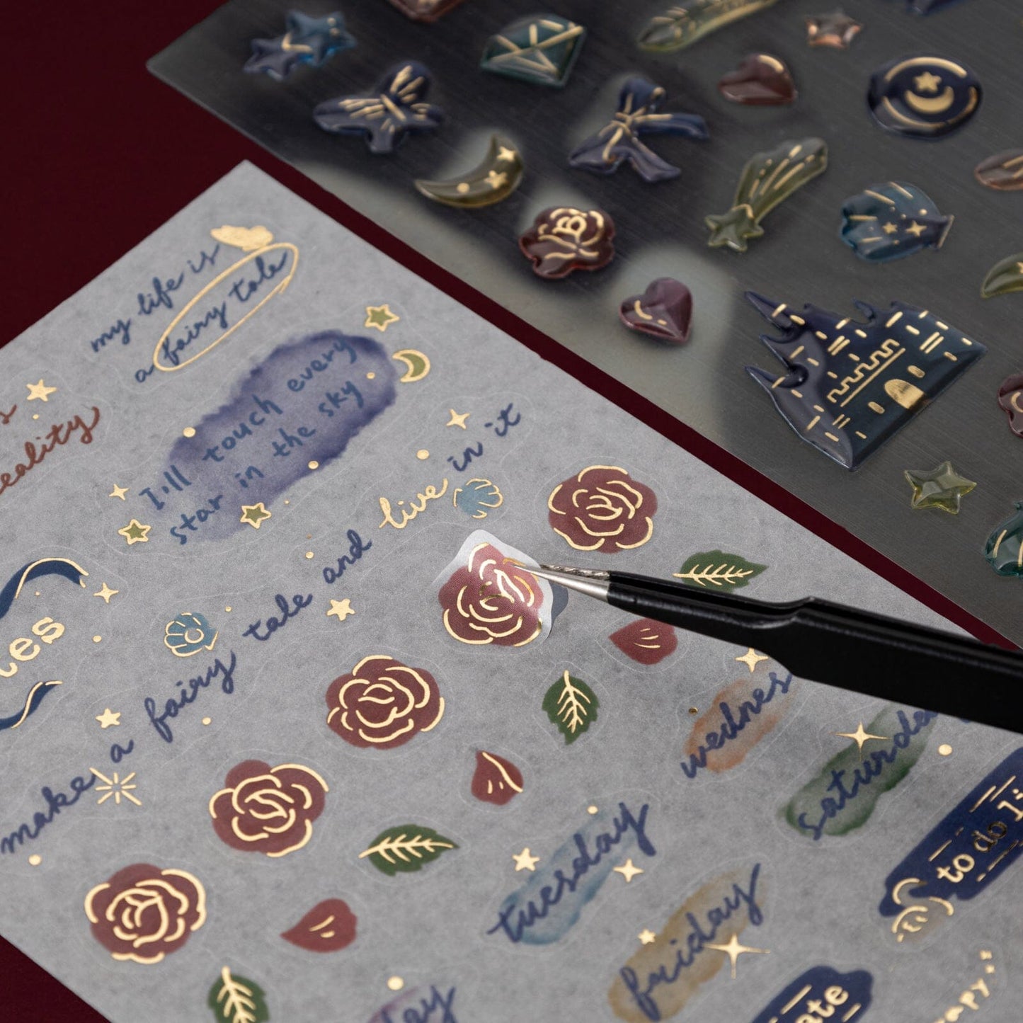 Tsuki ‘Once Upon a Time’ 3D Sticker Set ☾