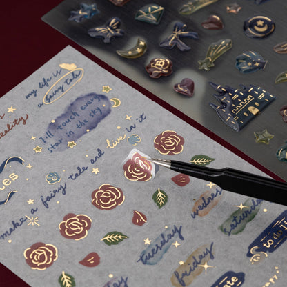 Tsuki ‘Once Upon a Time’ 3D Sticker Set ☾