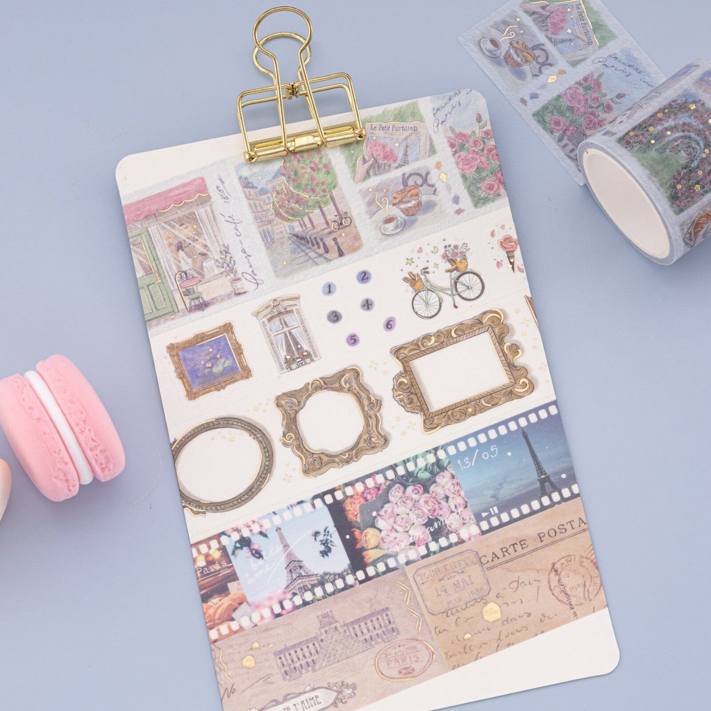 Tsuki ‘Journée à Paris’ Washi Tape Set ☾