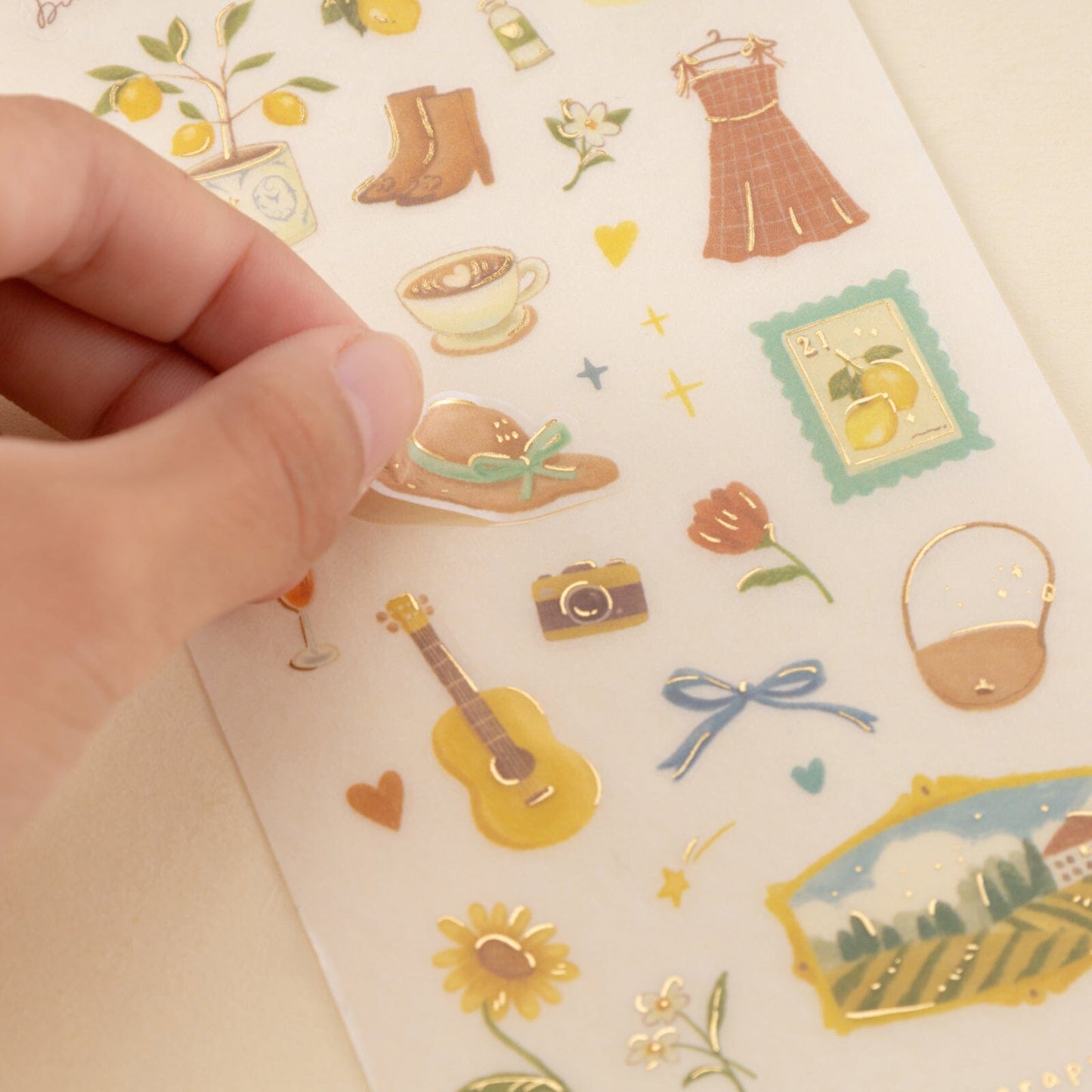 Tsuki ‘Summer in Italy’ Sticker Set ☾