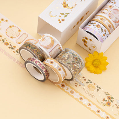Tsuki ‘Summer Moonflower’ Washi Tape Set ☾
