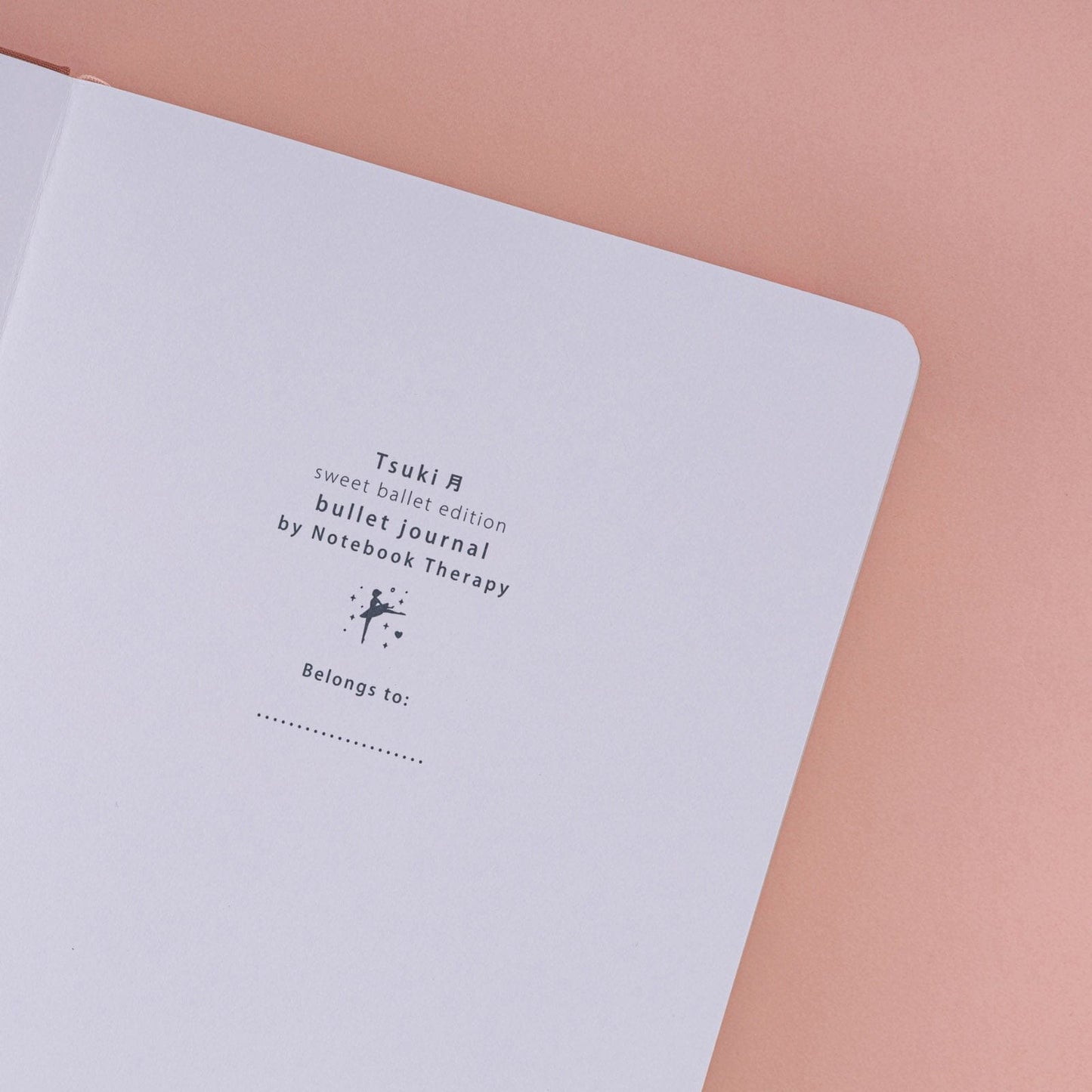 Tsuki ‘Sweet Ballet’ Limited Edition Luxury Bullet Journal ☾