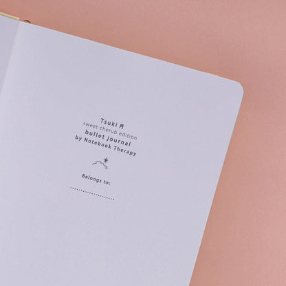 Tsuki ‘Sweet Cherub’ Limited Edition Luxury Bullet Journal ☾