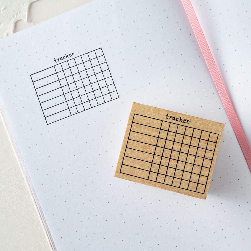Tsuki Bullet Journal Tracking Stamp Set ☾