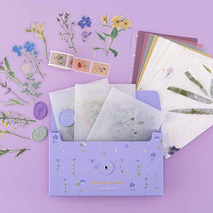 Tsuki ‘Enchanted Garden’ Scrapbook Sticker Set ☾