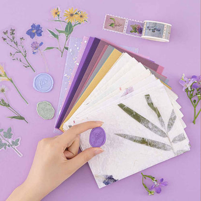 Tsuki ‘Enchanted Garden’ Scrapbook Sticker Set ☾