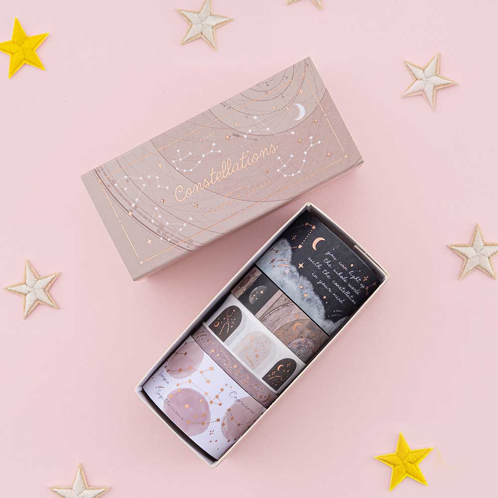 Tsuki ‘Constellations’ Washi Tape Set ☾