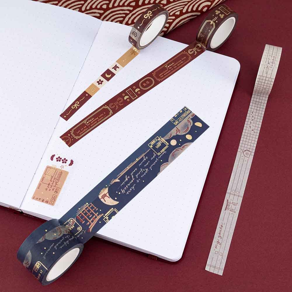 Tsuki 'Torii Edition' Washi Tape Set ☾