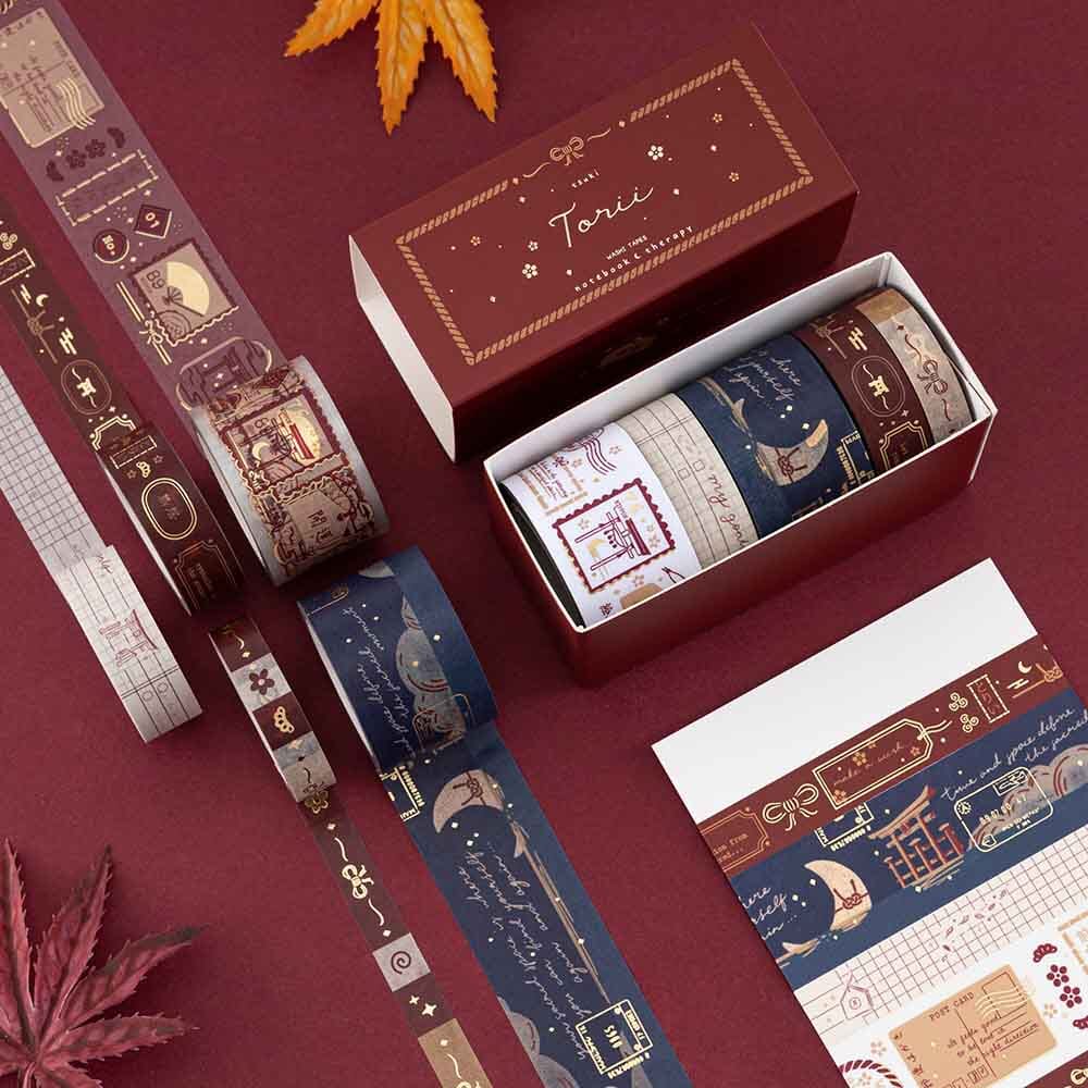 Tsuki 'Torii Edition' Washi Tape Set ☾