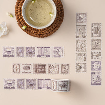 Hinoki - ‘Into the Tea Room’ PET + Washi Tape Set