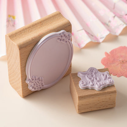 Hinoki - ‘Into the Blossom’ Wooden Stamps Set