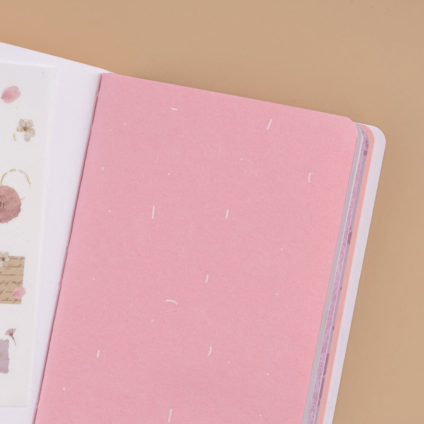 Tsuki Junk Journal Pink Spring Edition Notebook
