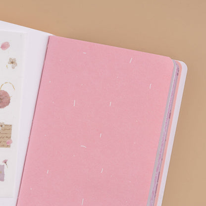 Tsuki Junk Journal Pink Spring Edition Notebook