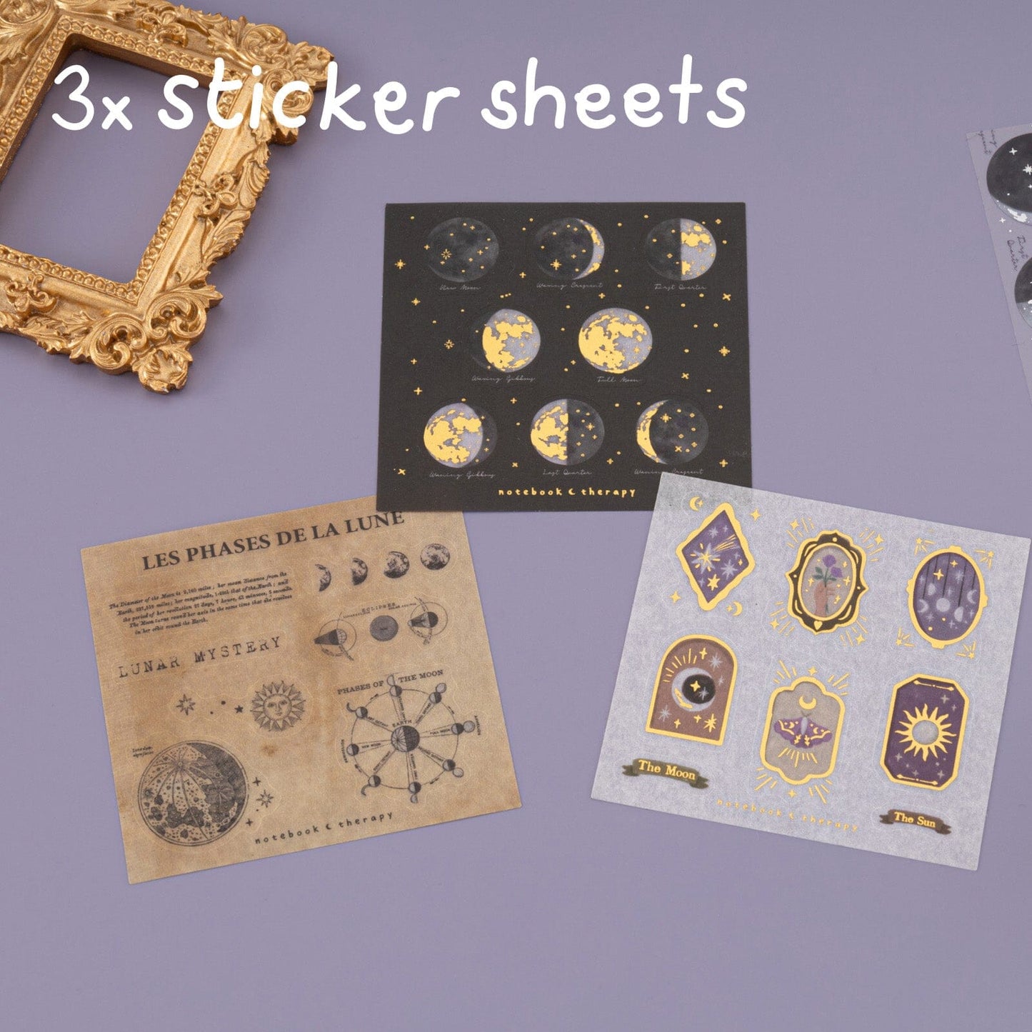 Tsuki ‘Lunar Mystery’ Washi Tape Set ☾