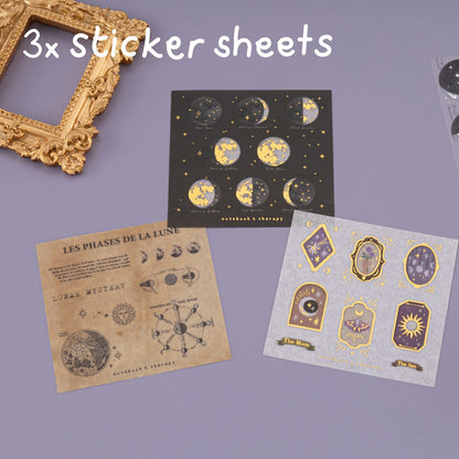 Tsuki ‘Lunar Mystery’ Washi Tape Set ☾